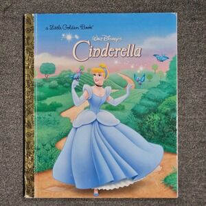 A Little Golden Book Walt Disney's Cinderella Children's Hardcover Storybook